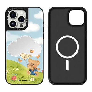 Ốp điện thoại cứng gương từ tiếng Anh từ tính cho iPhone 16 Pro Max 16 Plus 15 Pro Max 14 13 12 11 Ốp lưng Acrylic phía sau chống sốc