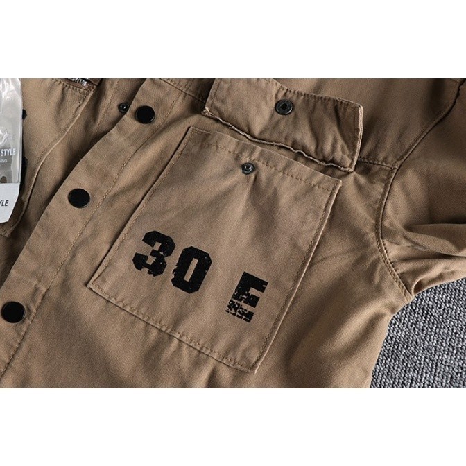 Áo khoác phong cách tactical_dã ngoại