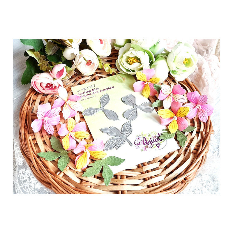 Bộ 20 Khuôn Cắt Hoa Lá Scrapbook  Thép Carbon Cao Cấp, Dập Nổi DIY Làm thiệp cưới Quà tặng mẹ