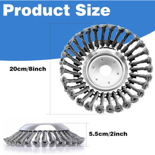 Lưỡi Cắt Cỏ Chính Hãng – Bàn Chải Máy Cắt Cỏ 6 & 8 Inch, Rẫy Cỏ Tận Gốc