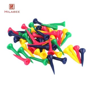 Hilabee 50 Chiếc Màu Hỗn Hợp golf Chuyên Nghiệp Tee 40 Mm Phụ Kiện Golfer