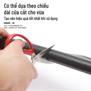 Nẹp Chặn Cửa Bunnies Vỏ Da Bền Đẹp, Hỗ Trợ Cách Âm Ngăn Gió Lùa, Bịt Kín Khe Cửa Chống Chuột Bọ