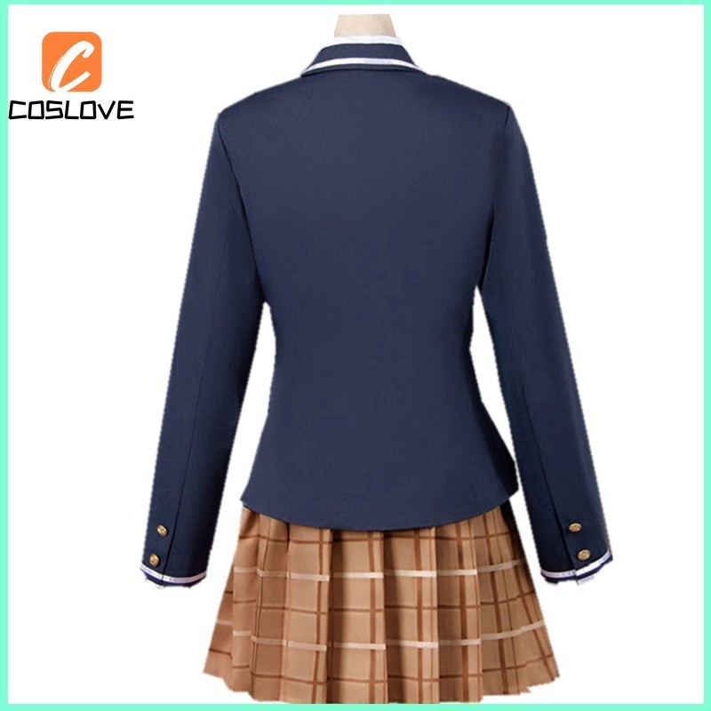 Anime Thiên Thần Tiếp Theo Cửa Xẻ Tà Tôi Thối Mahiru Shiina Cosplay Trọn Bộ Trang Phục Trường Đồng Phục Phù Hợp Với Cô Gái Đầm Dự Tiệc Trang Phục Hàng Ngày