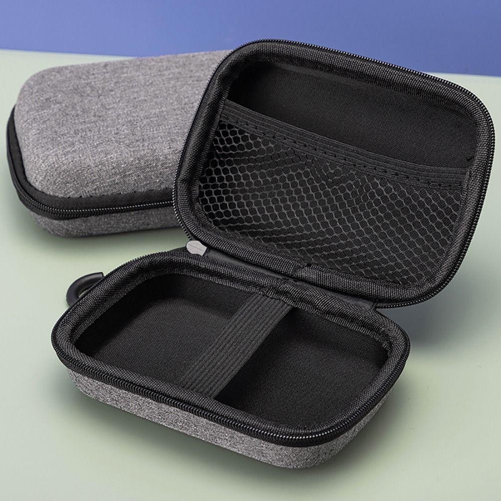[Vận chuyển nhanh] 1 chiếc Tai nghe dây kéo SIMPLEAID, di động cho túi lưu trữ Airpod EVA, Tai nghe / Điện thoại / Cáp sạc Phụ kiện kỹ thuật số Túi đựng Mini