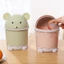 Thùng rác nắp lật hình gấu trúc đáng yêu 20.7x12.5cm