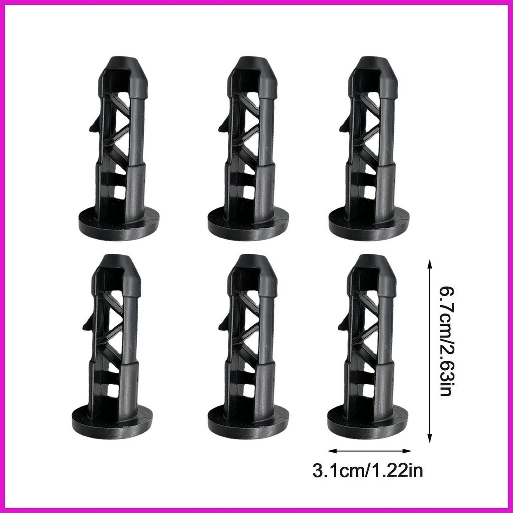 Thùng Rác Bản Lề Chân 6 Cái Thùng Rác Nắp Phích Cắm Chốt Phụ Kiện Bánh Xe Ngoài Trời Nắp Nắp Chốt Cho Cộng Đồng Subwa lyuvn