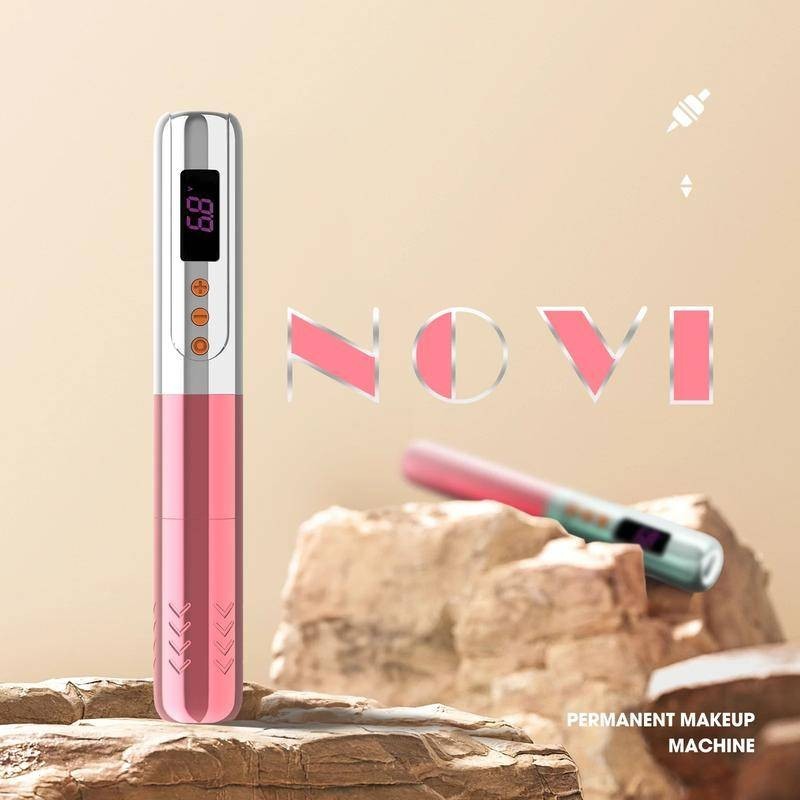 Máy bút trang điểm vĩnh viễn pin không dây NOVI cho SMP & TATTOO với pin Micropigmentation Trang điểm vĩnh viễn Giao hàng nhanh