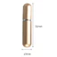 Bình nước hoa Mini OLVIDO, Bình xịt nhỏ giọt Fine Mist, Mỹ phẩm lỏng chất lượng 5ml Bình xịt phun sương ngoài trời
