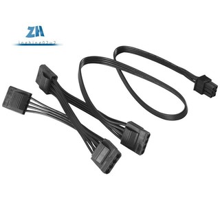 Cáp cấp nguồn mô-đun 6Pin đến 4 Molex Cáp 6Pin đến 4 IDE cho CORSAIR RM1000X RM850X RM750X RM650X RM550X Mô-đun