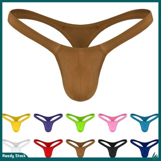 [Otorl] Mới Nam Thấp Tầng Gợi Cảm Bikini T-back Thông Bluge Túi G Dây Quần Lót