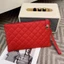 ESSENCEH Lady Clutch, Ví nữ dung tích lớn PU, Túi đựng điện thoại di động thêu hợp thời trang Túi xách nữ
