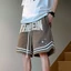 Quần Short Bóng Rổ Cao Cấp Dáng Rộng Phong Cách retro Mùa Hè Cho Nam Nữ