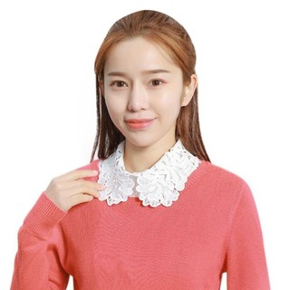 Khăn Cổ Ren Có Thể Tháo Rời cho Áo Sơ Mi Nữ và Bé Gái