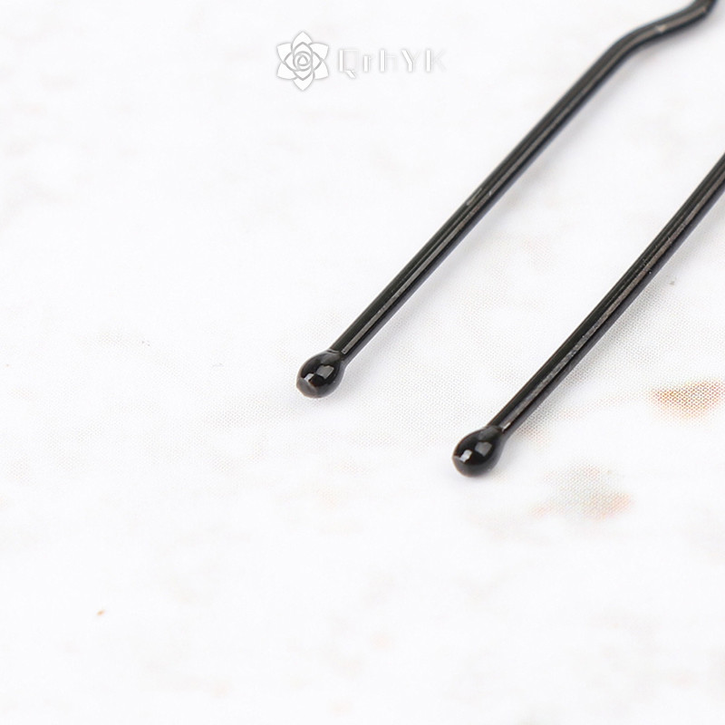Qrhyk 50 Cái / bộ Tóc Sóng Hình Chữ U Bobby Pin Barrette Salon Kẹp Tóc Mới