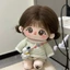 【Bingo】Búp bê cotton 20 cm dễ thương, búp bê hình người có tóc [quà tặng ngẫu nhiên 1 váy] búp bê hóa trang có xương, quà sinh nhật（0133）