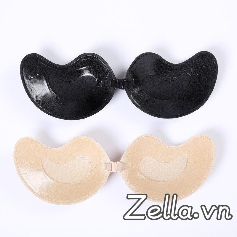 Áo ngực dính nữ nâng ngực Push up Strapless Invisible Plunge Backless Sticky Brassiere Tube Tops Có thể giặt được & tái sử dụng