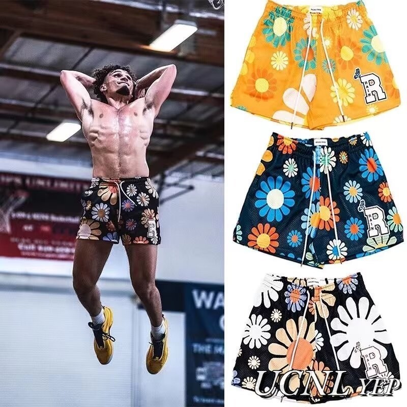 Thaliawisp Quần Short Nam Mùa Hè Mỹ Retro Cao Cấp Đẹp Trai Bóng Rổ Chạy Bộ Huấn Luyện Nhanh Khô Thoáng Khí Rời Quần Short Thể Thao Thường Ngày