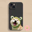 Keep Smile Dog Case Cho iPhone 18 Pro Max 17E 17 Air Pro Max 16E Shiba Inu Vỏ Mềm Bảo Vệ Phim Hoạt Hình Chó Vỏ Điện Thoại Vỏ Ngộ nghĩnh