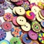 100 Chiếc Nhiều Màu Retro Họa Tiết Nút Gỗ Cho Handwork May Sổ Lưu Niệm Đồ Trang Trí Quần Áo Phụ Kiện Quà Tặng Thẻ Trang Trí