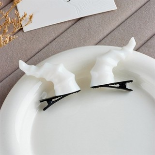 Capa Quỷ Mini Rồng Sừng Kẹp Tóc Halloween Cosplay Hóa Trang Mũ