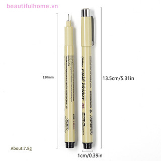 [Beautifulhome] Nail Art Graffiti Line Pen Gel Paing Bút vẽ dây chống nước Chi tiết Bút phác thảo Dụng cụ thiết kế móng tay [làm đẹp]