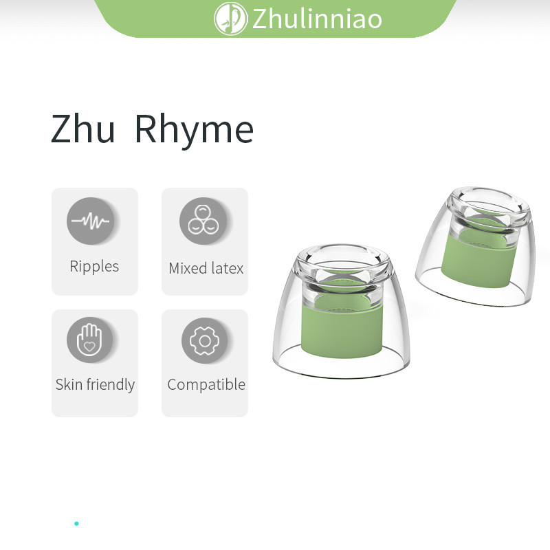 Zhulinniao Zhu Rythme Đầu Tai Silicon Phụ Kiện Tai Nghe Đa Năng BB Đầu Cho Tai Nghe KZ CCA