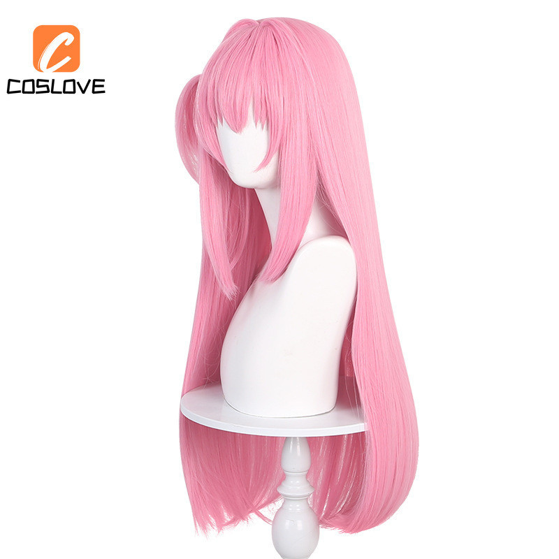 Anime Bocchi The Rock Goto Hitori Cosplay Màu Hồng Tóc Giả Phù Hợp Với Bé Gái Dễ Thương Phong Cách Cô Gái Rock Đảng Biểu Diễn Trang Phục