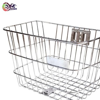 Giỏ trước xe đạp Dovewill Dây kim loại Thiết thực gắn phía trước cho xe đạp đường núi