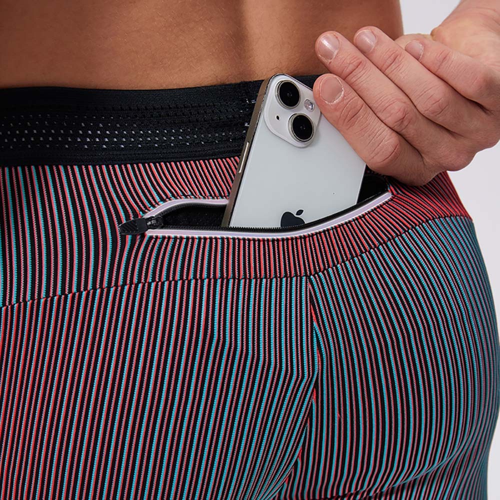 Marathon Nén Quần Short Nhanh Khô Chạy Tập Thể Dục Quần Legging Thể Hình Quần Thể Thao Nam Tập Gym Nam Có Túi Eo