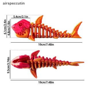 Airspecutin 3d In Hình Cá Mập Với Khớp Linh Hoạt Cho Văn Phòng Tại Nhà Trang Trí Bàn Động Vật Đại Dương Trang Trí Bàn Đồ Chơi Quà Tặng Lý Tưởng EN