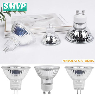 Smvp AC 220V AC / DC 12V Bóng Đèn Halogen Đèn Cốc MR11 MR16 GU5.3 GU10 Đèn Pha Độ Sáng Cao