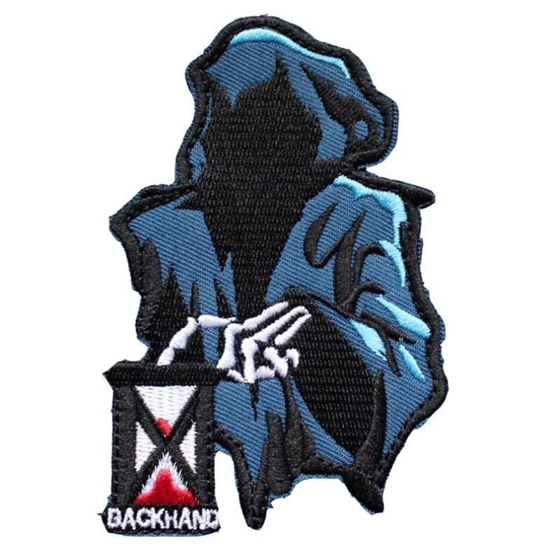 Patch_miếng dán velcro vải tử thần_tactical