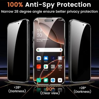 4 Kính Cường Lực Riêng Tư Cho iPhone 16 15 14 13 12 11 Pro Max Bảo Vệ Màn Hình Chống Gián Điệp Cho iPhone XS Max XR 16 Plus Kính iPhone SE4 16E
