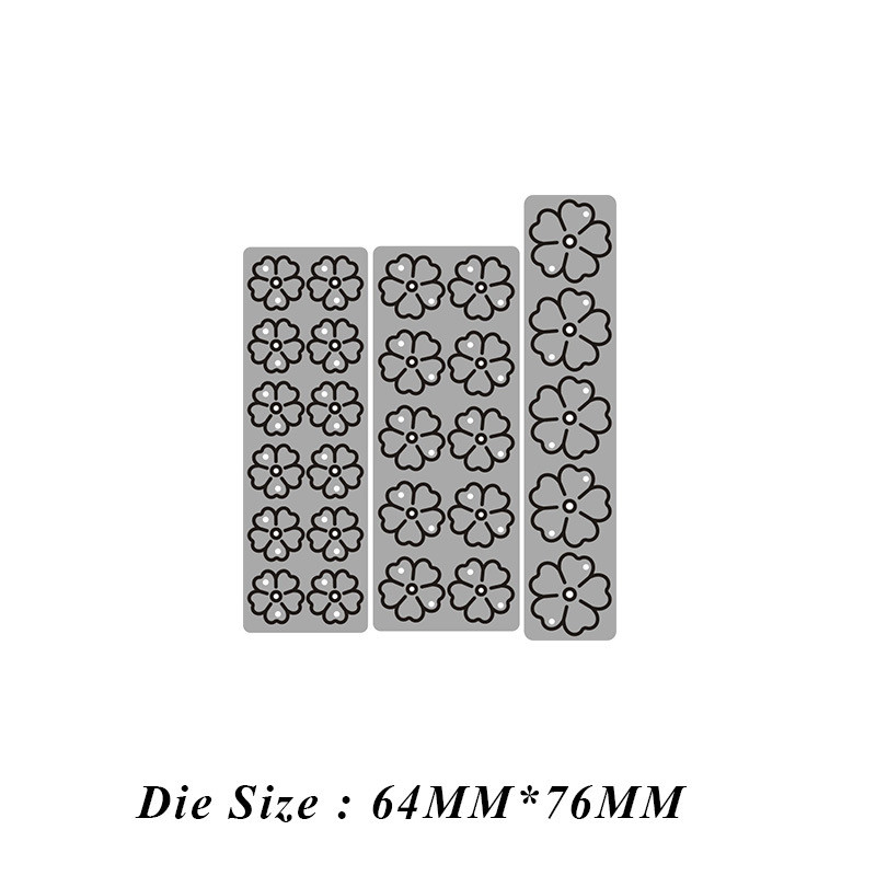 Bộ 20 Khuôn Cắt Hoa Lá Scrapbook  Thép Carbon Cao Cấp, Dập Nổi DIY Làm thiệp cưới Quà tặng mẹ