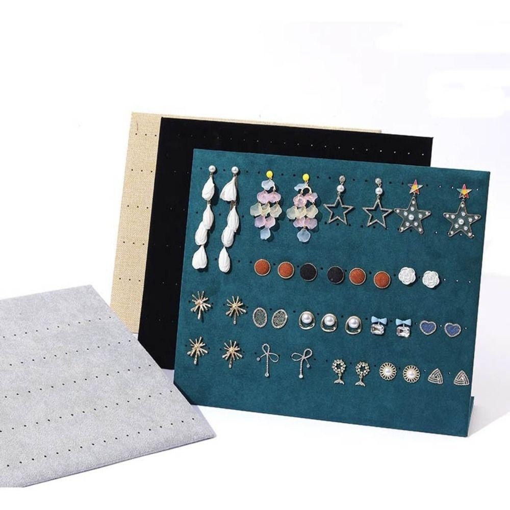 Kệ trưng bày tai gỗ YUUKII, 12/24 móc tháo rời, đạo cụ trang sức