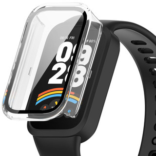 Vỏ PC cứng Kính cho Xiaomi Band 9 Active Phim bảo vệ màn hình hoạt động cho Redmi Band 3 Vỏ bọc toàn bộ Vỏ