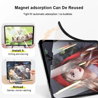 Phim cảm nhận giấy từ tính cho Lenovo Xiaoxin Pad Pro GT 11.1 2025 TB710FU Tab 11 Pad 11 M11 B11 K11 11 Pro 12.7 P12