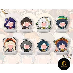 Mô hình nhân vật GENSHIN IMPACT ver HÉT game anime chibi standee mica acrylic