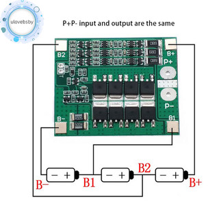 Ulovebsby 25A 12V PCM Sạc Bảng Mạch Bảo Vệ BMS Có Balan VN