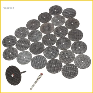 Bộ 25 Đĩa Cắt 32mm Và Trục Cho Máy Cắt