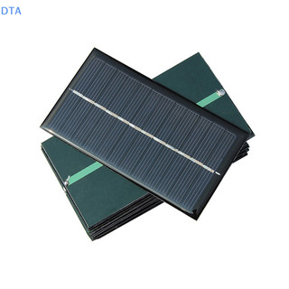 Bảng điều khiển năng lượng mặt trời DTA 1W 5V DIY Bảng điều khiển Silicon năng lượng mặt trời nhỏ cho bộ sạc điện thoại di động Đèn gia đình Bảng tế bào năng lượng mặt trời PO