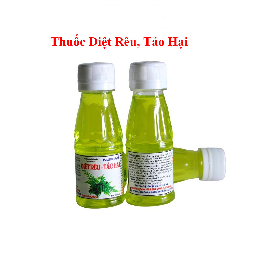 Thuốc Diệt Rêu, Tảo Hại Nuphar 100 ML Cho Hồ Thủy Sinh | Shopee Việt Nam