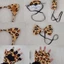 Flgo LeopardCustume Phụ Kiện Tai Băng Đô Nơ Mũi Đuôi Halloween Cosplay Đạo Cụ