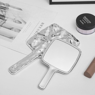 Gương Mỹ Phẩm Cầm Tay Nhà Retro Gương Phong Cách Instagram Di Động Cầm Tay Gương Làm Đẹp