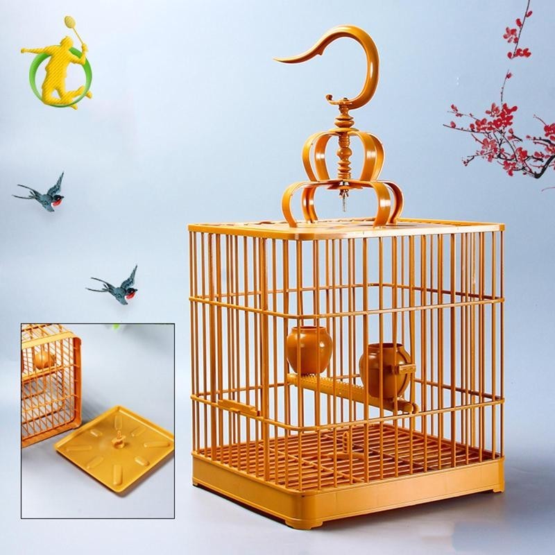 Lồng Chim Lắp Ráp Nhà Chim Vẹt Đứng Lồng Phụ Kiện Đồ Dùng Cho Thú Cưng
