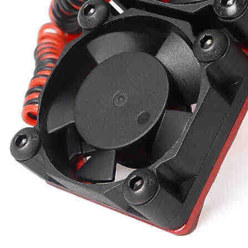 Động Cơ Quạt Làm Mát Kép Tản Nhiệt 380 540 550 3650 3660 Tản Nhiệt 36 Mm RC Xe Vận Chuyển Một Phần