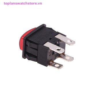 Toplanswatchstore Red 4Pins 16A Nút nhấn tự khóa Rocker PS21-16 Có đèn sưởi Cảm ứng điện cho máy hút bụi Máy hấp quần áo VN