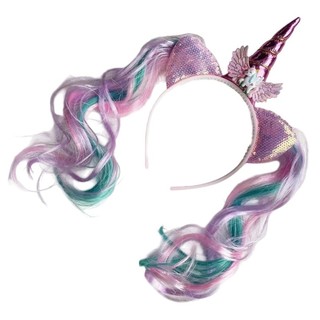 Hum Đáng Yêu Có Sừng Đầu Cho Bé Gái Với Đuôi Cá Thiết Kế Hoạt Hình Hairhoop Cho Tiệc Sinh Nhật Và Sự Kiện Theo Chủ Đề