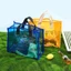 Túi đi biển trong suốt FUHUIOT, Túi đựng đồ bơi dung tích lớn bằng nhựa PVC, Túi xách trang điểm trong suốt thời trang chống thấm nước mùa hè Du lịch