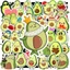 Combo 50 Sticker Trái Bơ Avocado chống nước sticker dán laptop, điện thoại, đàn guitar, mũ bảo hiểm, vali - GÌ CŨNG IN